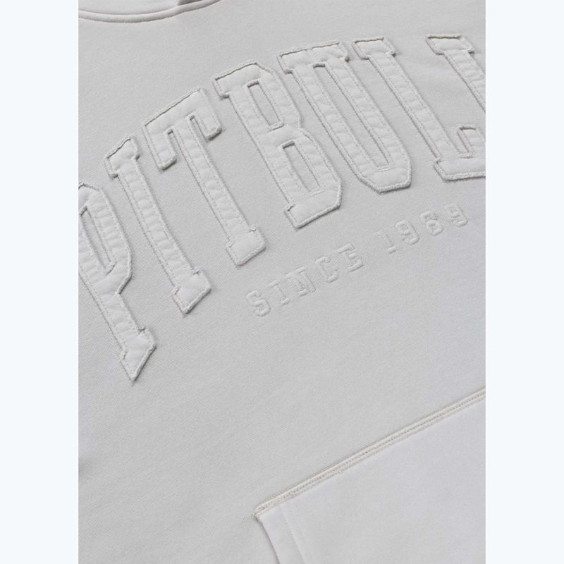 Кофта чоловіча Pitbull Orlando Hooded white stone 6