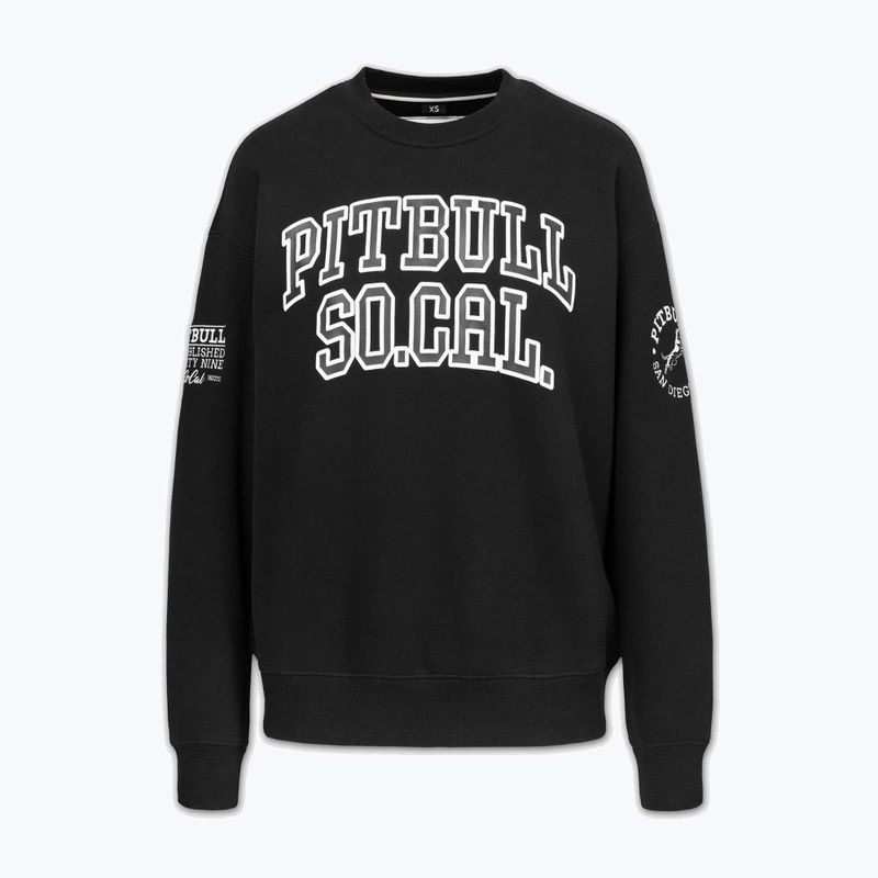 Кофта жіноча Pitbull Crewneck Fiora black/black 5
