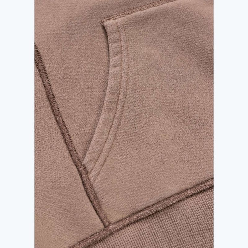 Кофта жіноча Pitbull Skull Surf Hooded Zip chocolate mousse 13