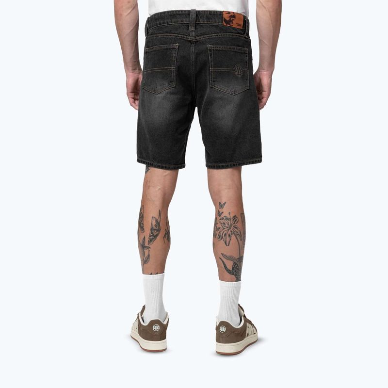 Чоловічі шорти Pitbull Bayside Jeans Pocket black 3