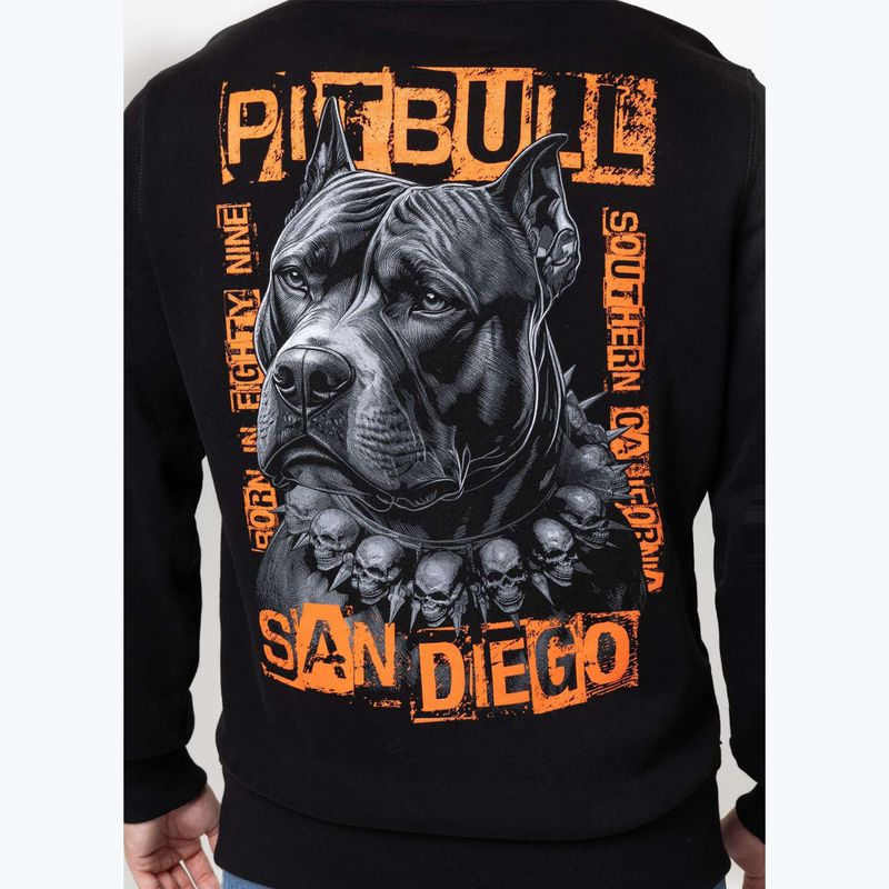 Кофта чоловіча Pitbull Blacky Hooded black 3