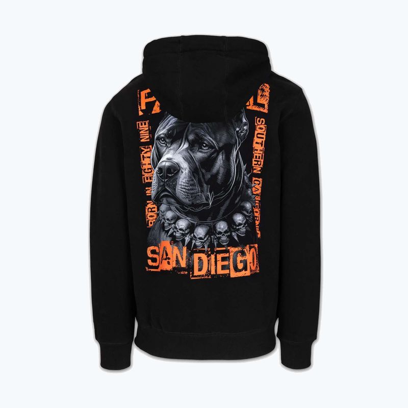 Кофта чоловіча Pitbull Blacky Hooded black 5