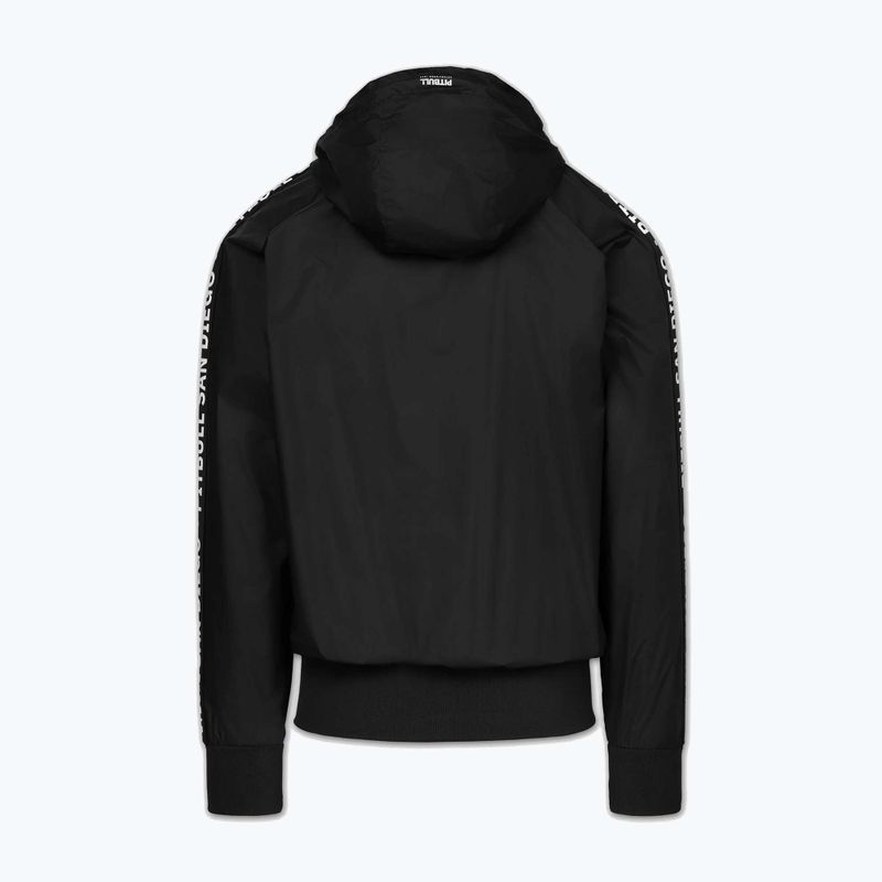 Куртка чоловіча Pitbull Athletic Tape Nylon Hooded black 4