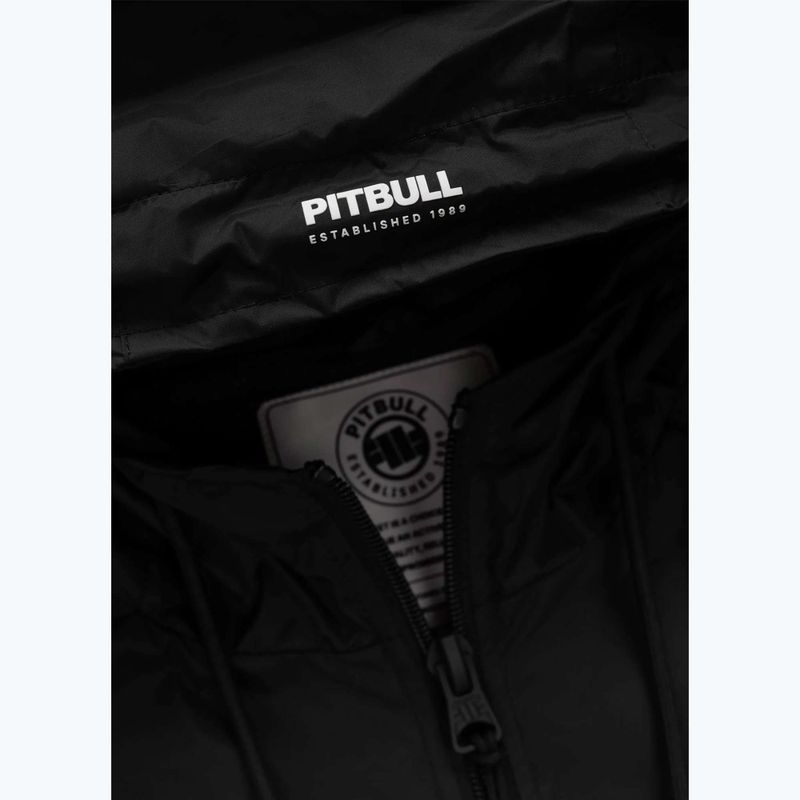 Куртка чоловіча Pitbull Athletic Tape Nylon Hooded black 6