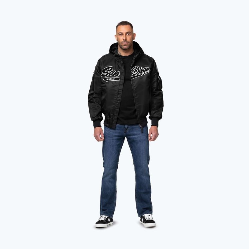 Куртка чоловіча Pitbull Aero Flight Hooded black 2