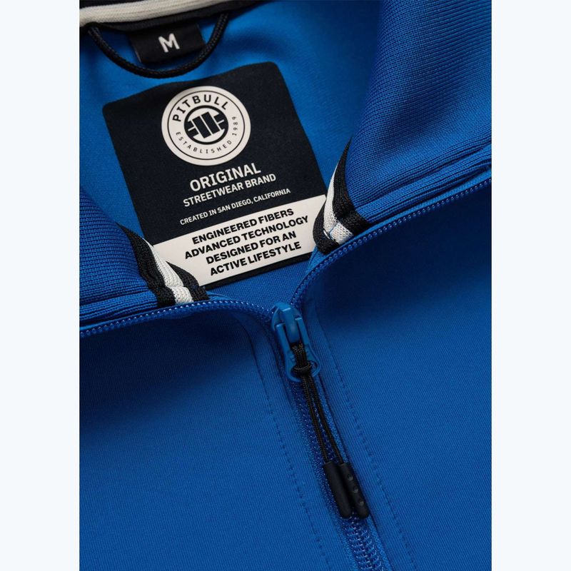 Кофта чоловіча Pitbull Track Jacket Powers azure blue 5