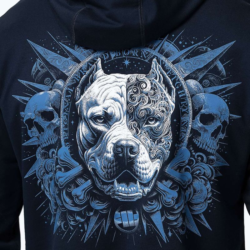 Кофта чоловіча Pitbull World Sweatshirt Hooded dark navy 4