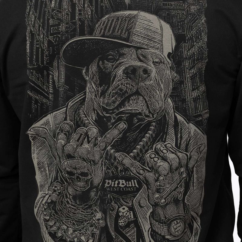 Кофта чоловіча Pitbull USA Hooded Zip black 5