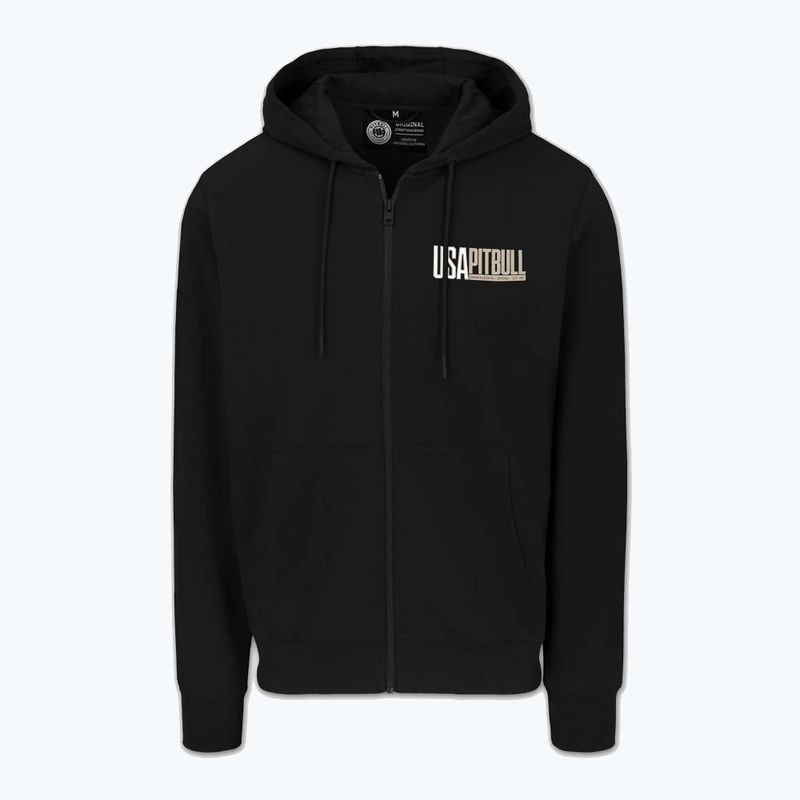 Кофта чоловіча Pitbull USA Hooded Zip black 6
