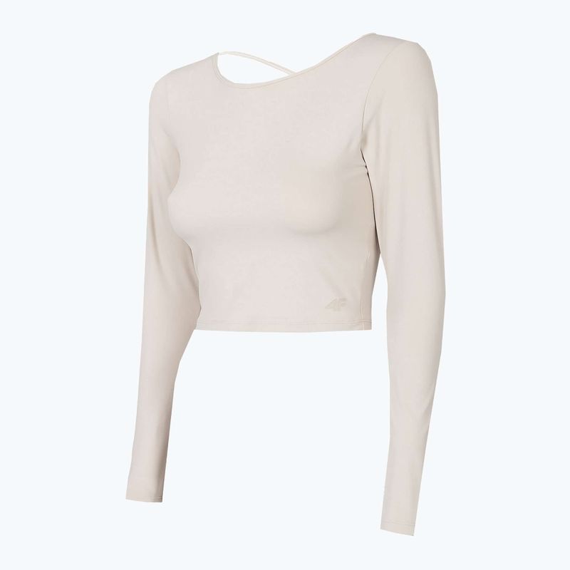 Топ для йоги жіночий 4F TSDL019 LS beige 3