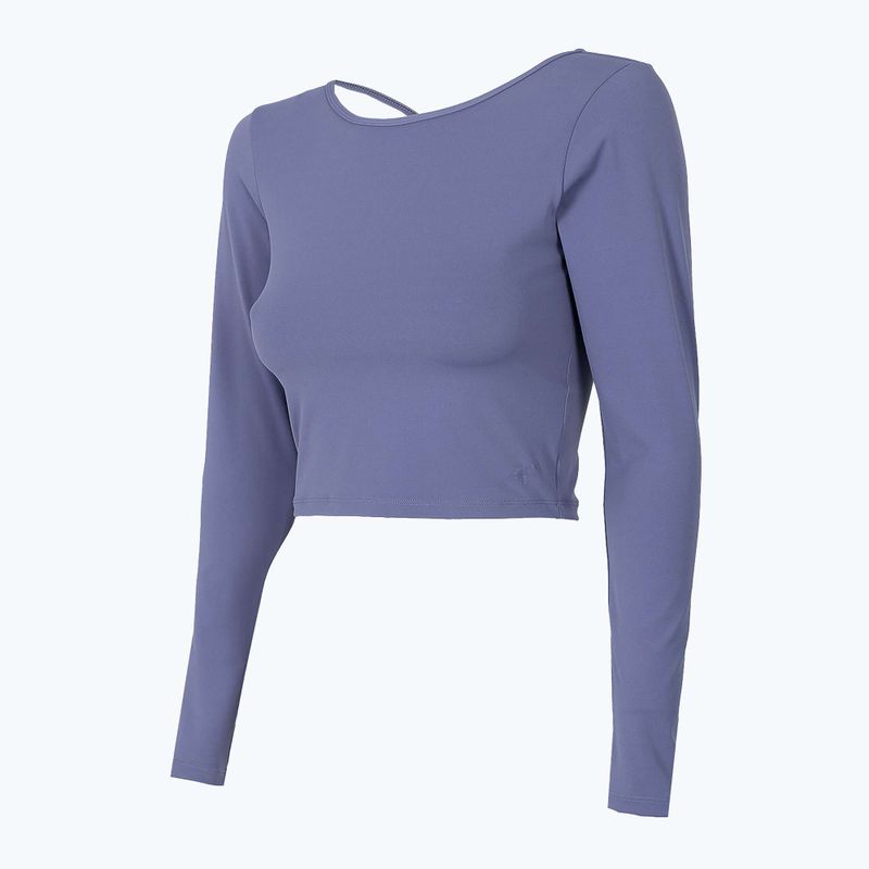 Топ для йоги жіночий 4F TSDL019 LS denim 3