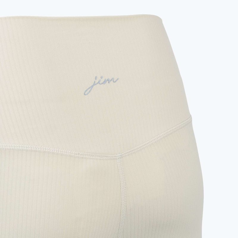 Легінси для йоги жіночі JOYINME Unity Ribbed 7/8 buttercream 10