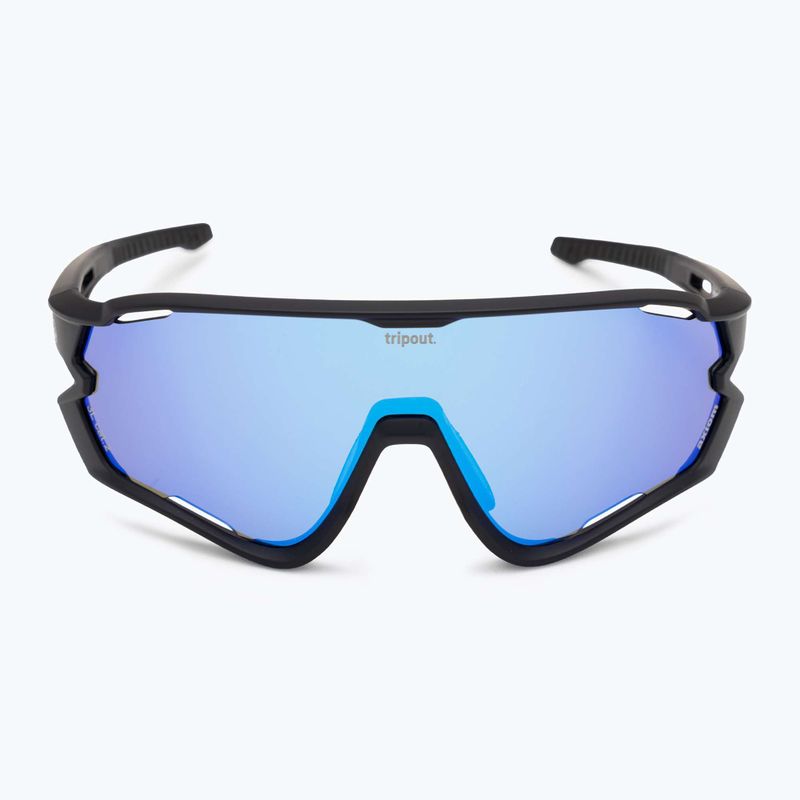 Окуляри сонцезахисні Tripout Force black/blue axiom 3