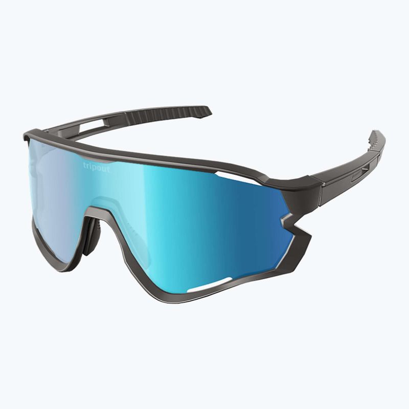 Окуляри сонцезахисні Tripout Force black/blue axiom 5