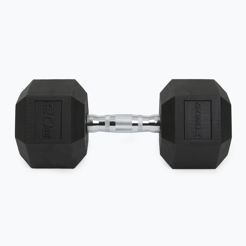 Гантель прогумована XTREXO Hex HXD200 20 кг 7
