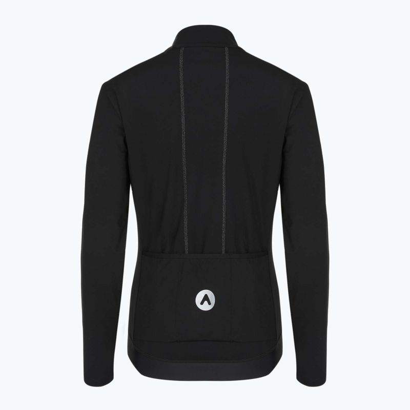 Кофта велосипедна жіноча ATTABO FLEERO REF утеплена чорний 10