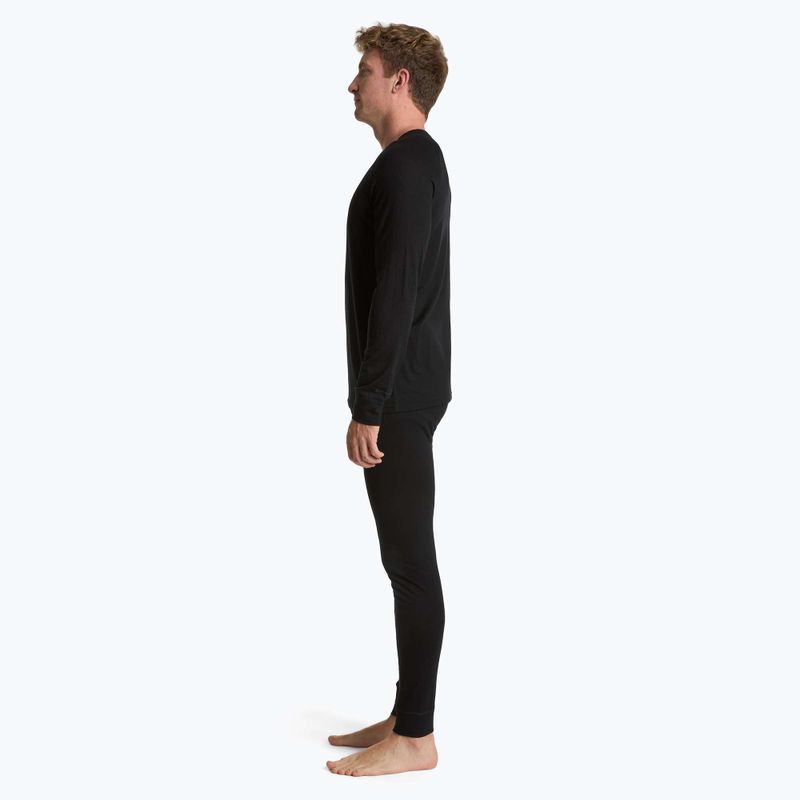 Комплект термобілизни чоловічий WOOLCANO Merino SET0540 чорний 2