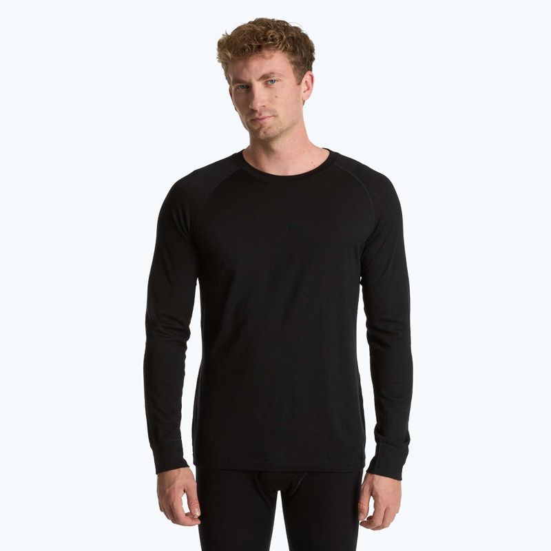 Комплект термобілизни чоловічий WOOLCANO Merino SET0540 чорний 4