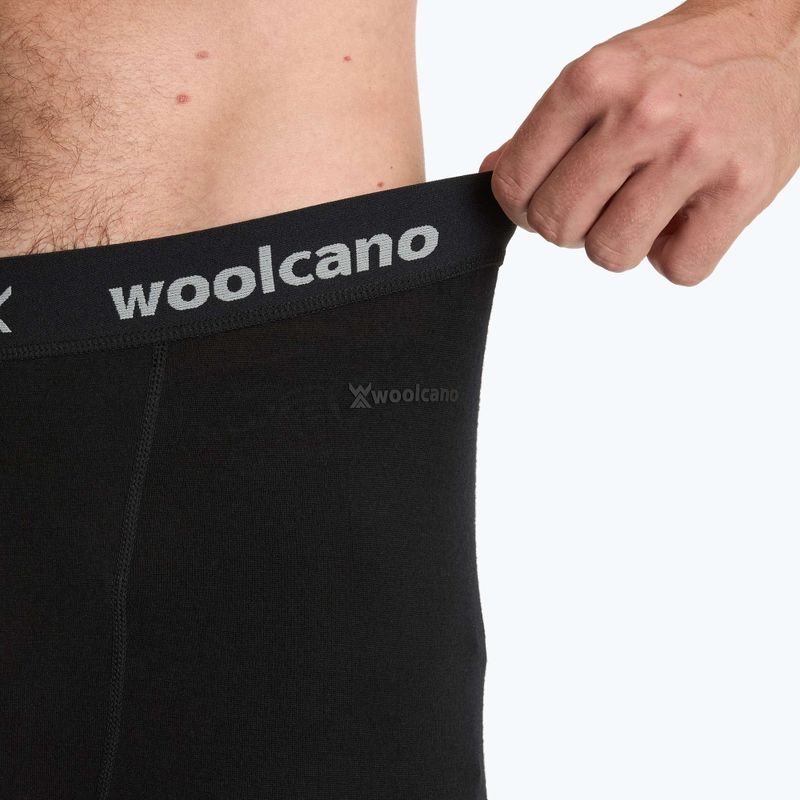 Комплект термобілизни чоловічий WOOLCANO Merino SET0540 чорний 8
