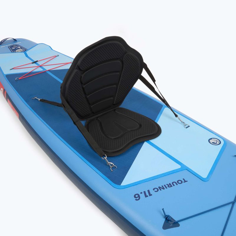 Набір дошка SUP надувна AQUASTIC Touring 11'6" синій 11