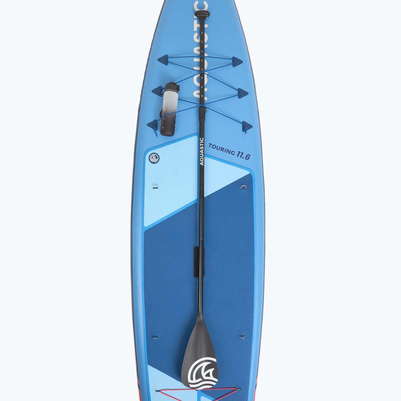 Набір дошка SUP надувна AQUASTIC Touring 11'6" синій 13
