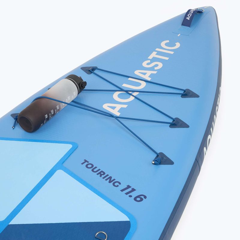 Набір дошка SUP надувна AQUASTIC Touring 11'6" синій 15