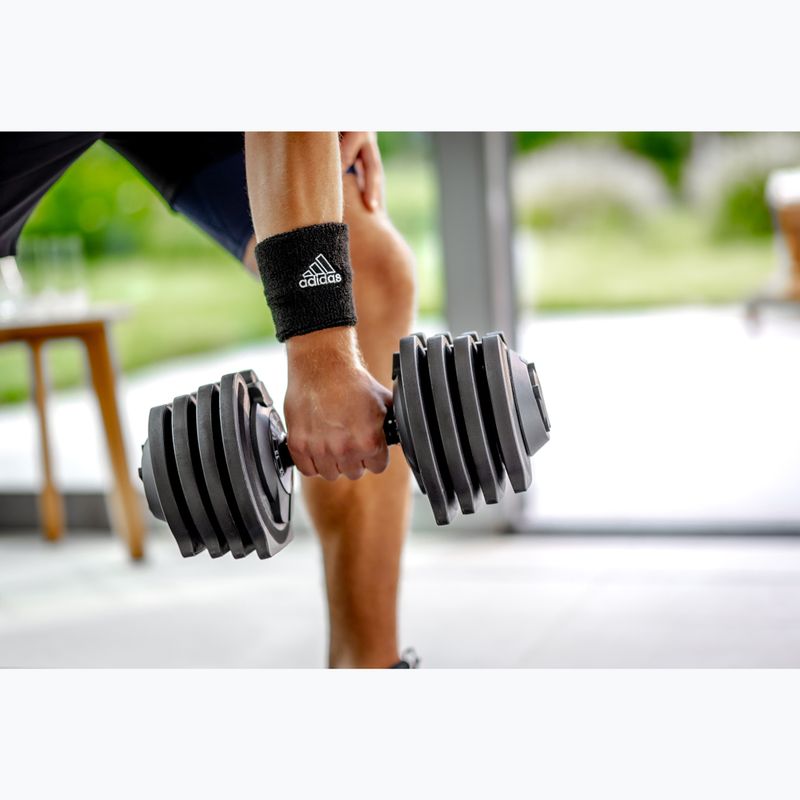 Регульована гантель XTREXO TXO-B4W003 18 кг чорна 4