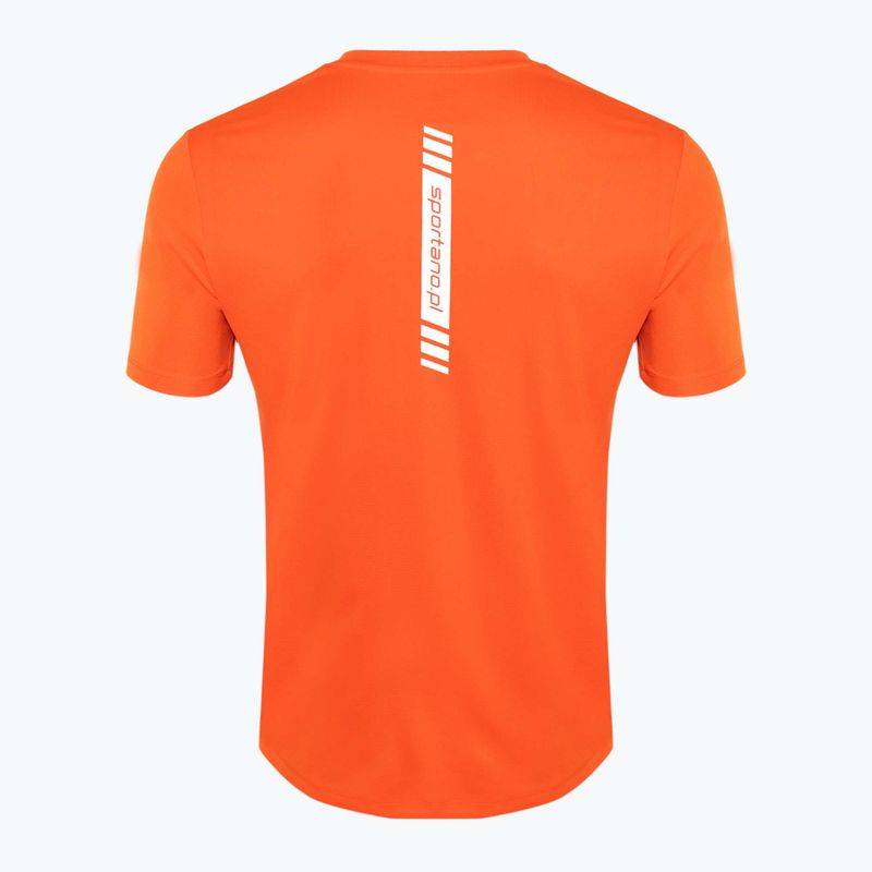 Футболка для бігу чоловіча SPORTANO Active Men помаранчевий 2