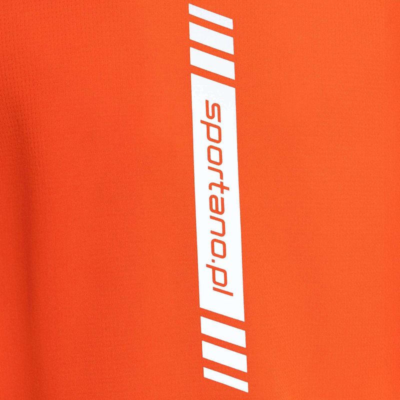 Футболка для бігу чоловіча SPORTANO Active Men помаранчевий 5