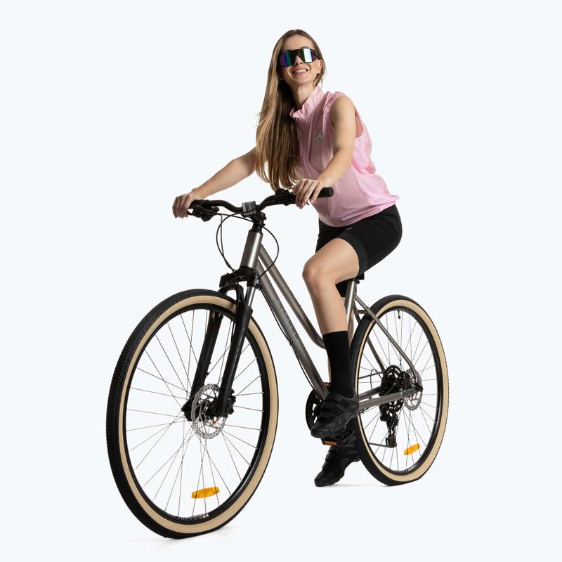 Жилет велосипедний жіночий ATTABO Cahayo Vest Windproof рожевий 8