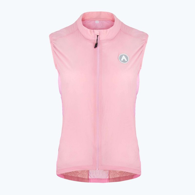 Жилет велосипедний жіночий ATTABO Cahayo Vest Windproof рожевий 9