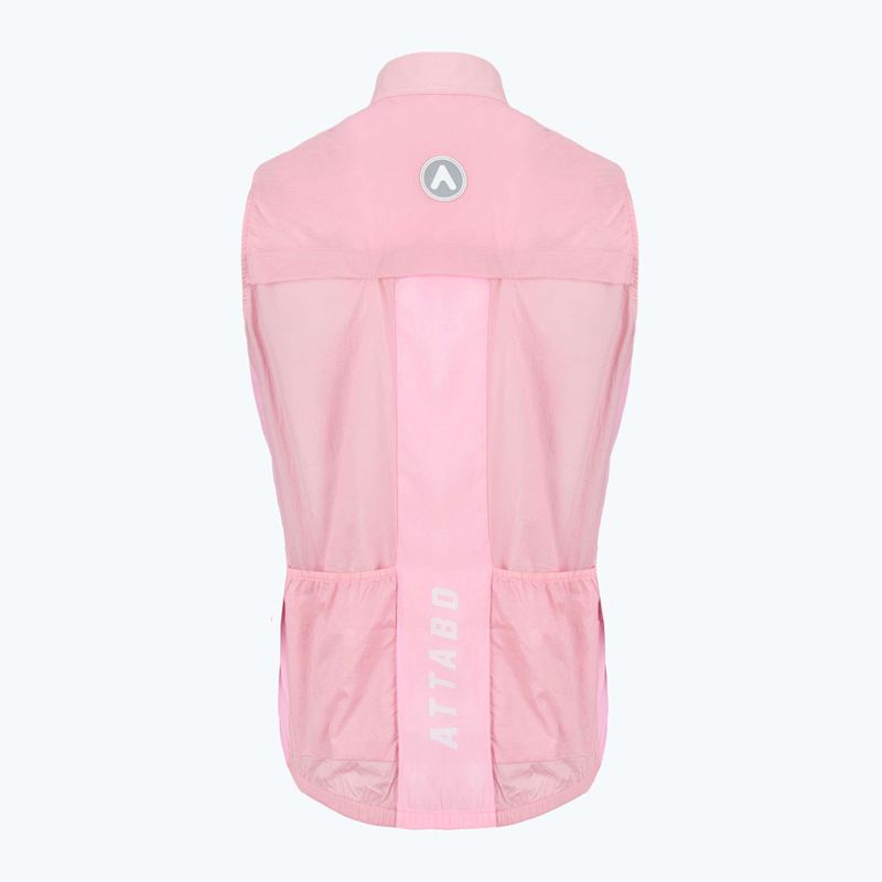 Жилет велосипедний жіночий ATTABO Cahayo Vest Windproof рожевий 10