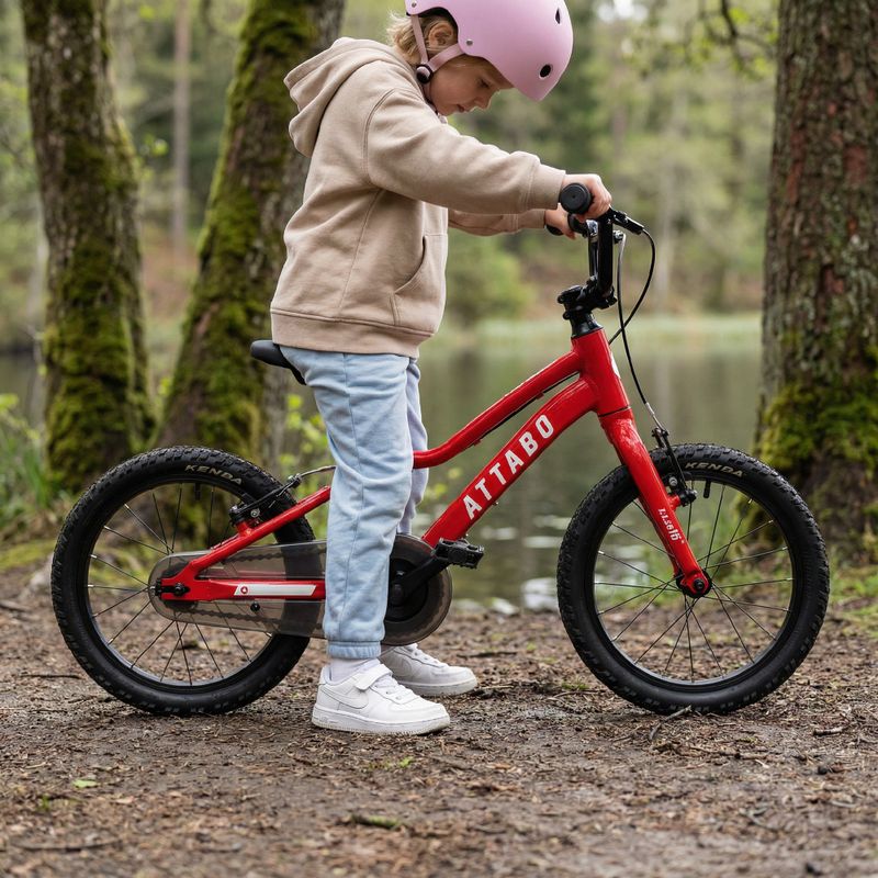 Дитячий велосипед ATTABO EASE 16" червоний 7