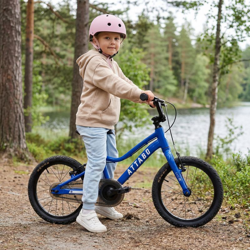 Дитячий велосипед ATTABO EASE 16" синій 4
