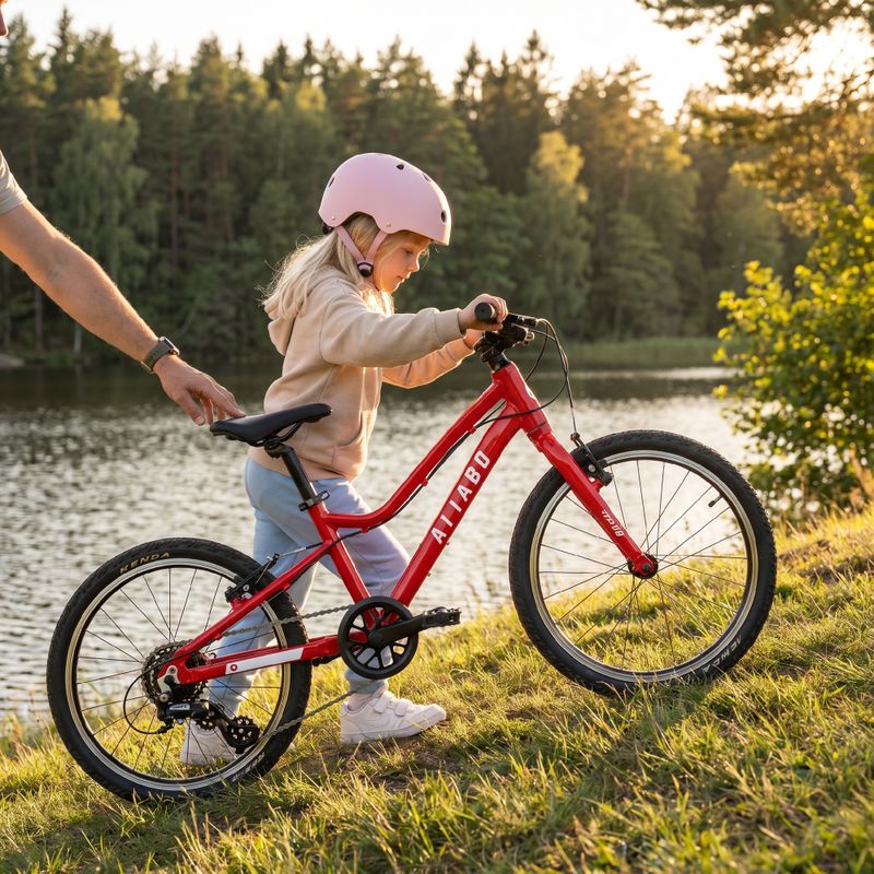Дитячий велосипед ATTABO EASE 20" червоний 3
