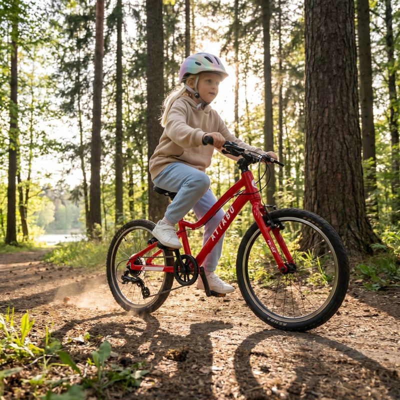 Дитячий велосипед ATTABO EASE 20" червоний 4