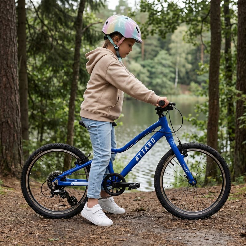 Дитячий велосипед ATTABO EASE 20" синій 4