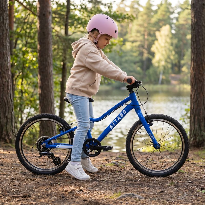 Дитячий велосипед ATTABO EASE 20" синій 7