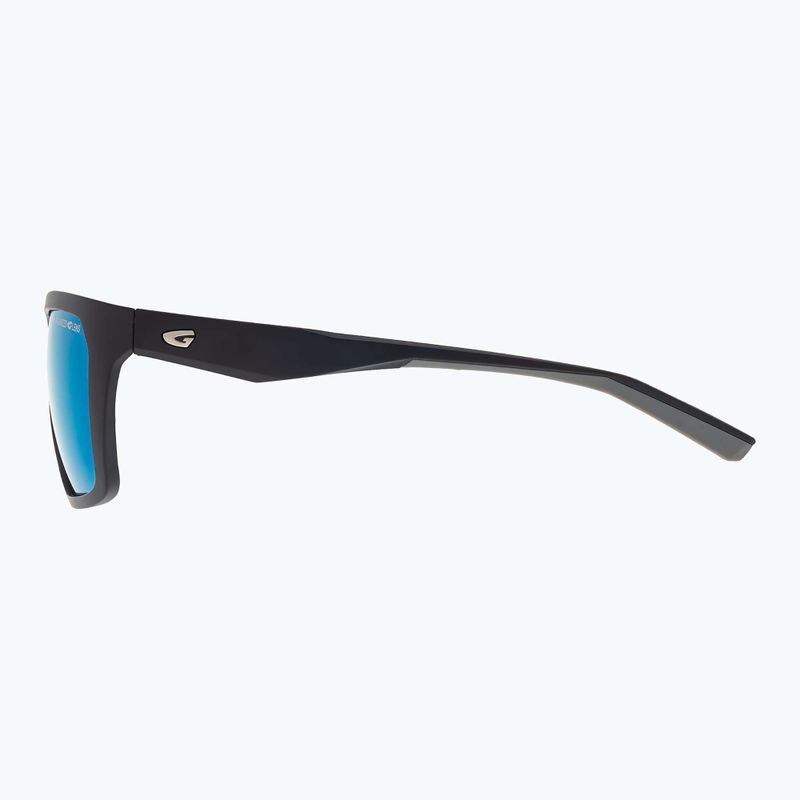 Окуляри сонцезахисні GOG Altiplano matt black/grey/reflex white blue 3