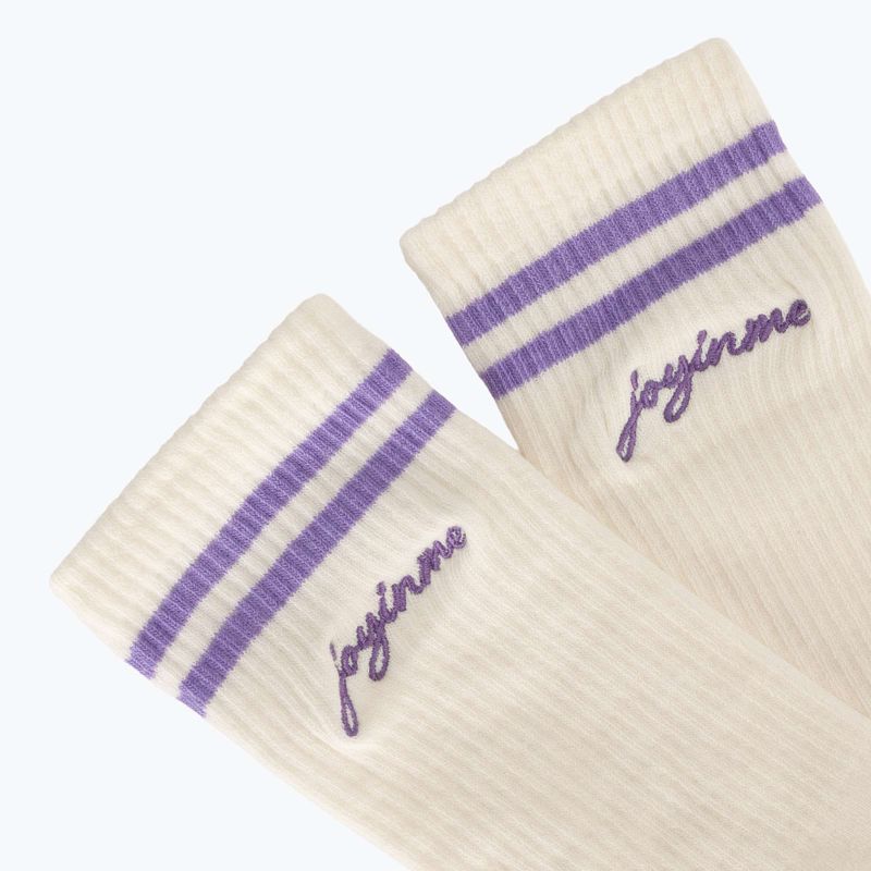 Шкарпетки жіночі JOYINME Statement violet 4