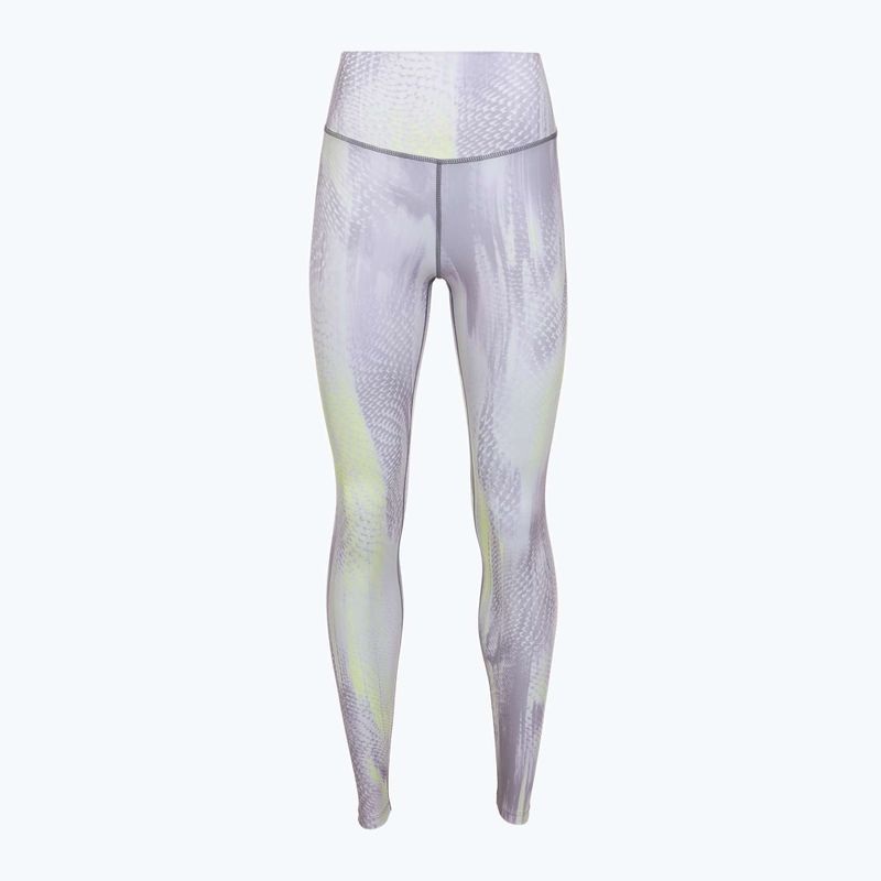 Легінси для тренувань жіночі 4F Solar Punk FNK F454 light yellow allover 7