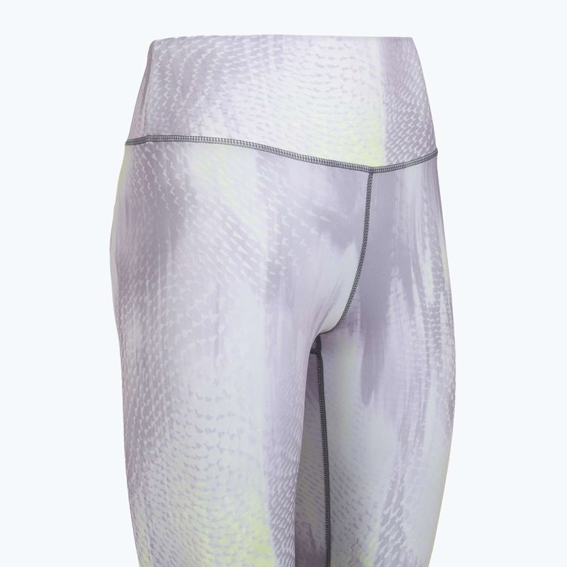 Легінси для тренувань жіночі 4F Solar Punk FNK F454 light yellow allover 9
