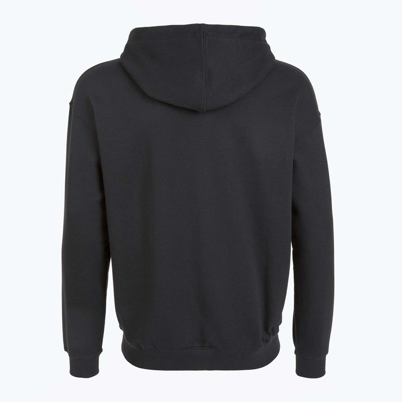 Кофта чоловіча PROSTO Hoodie Logo Zip black 2