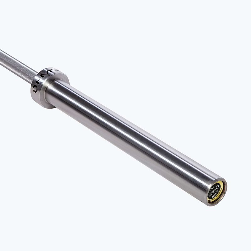 Гриф олімпійський HMS GO900 + затискачі ZG1500 Silver Lock Jaw X2 Premium 3