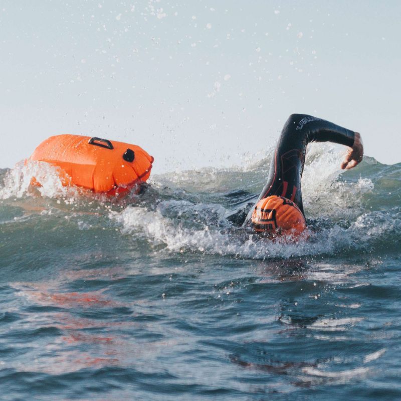 Буй страхувальний BuddySwim CSW Dry Bag 28 л orange 5