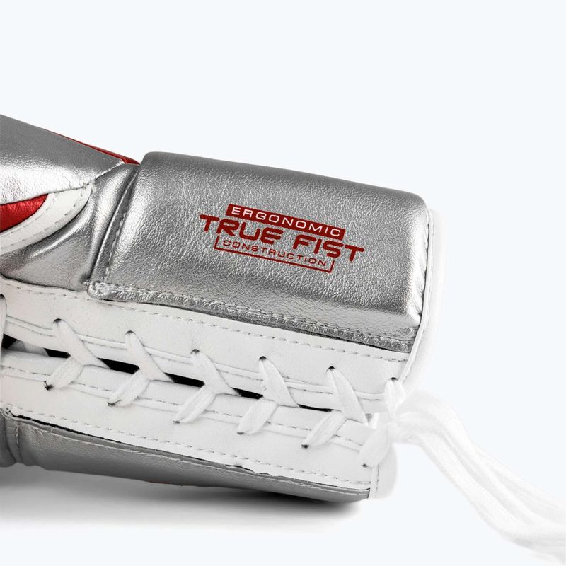 Рукавиці боксерські Rival RS100 Professional red/silver 4