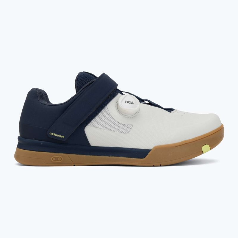 Кросівки велосипедні MTB Crankbrothers Mallet BOA navy grey/gum outsole 2