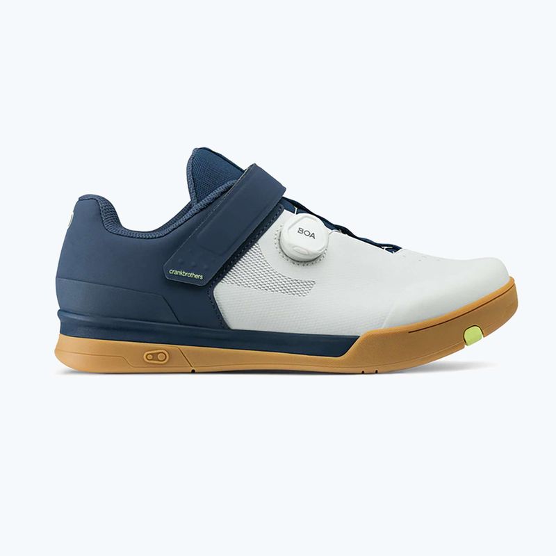 Кросівки велосипедні MTB Crankbrothers Mallet BOA navy grey/gum outsole 8