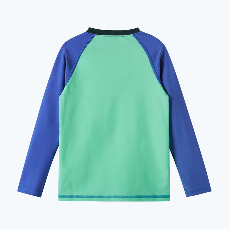 Лонгслів для плавання дитячий Reima Kroolaus fresh mint 2