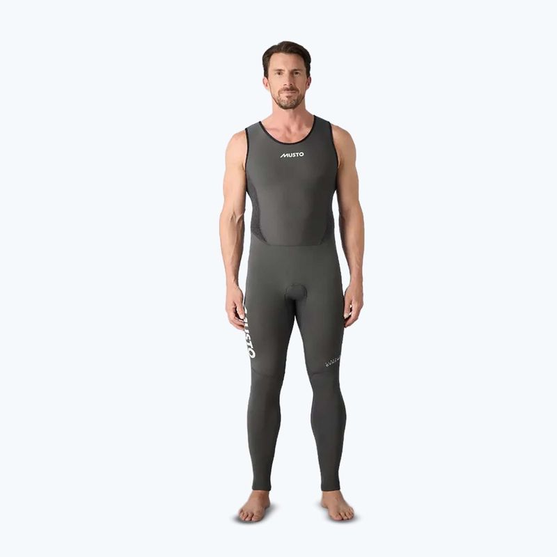 Гідрокостюм чоловічий Musto Flexlite Dynamic 2 mm Long John dark grey 5